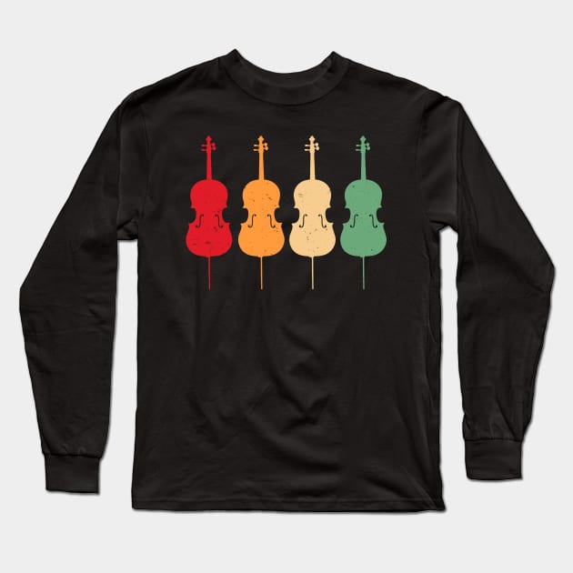 cello Long Sleeve T-Shirt by ris_kiefendi